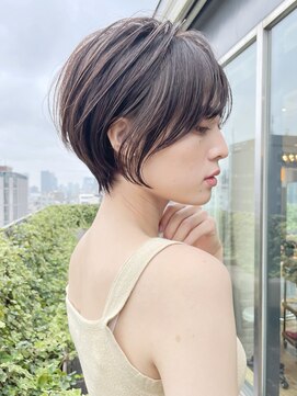 アンド ストーリーズ(&STORIES) ショートボブ髪型30代40代50代前髪あり前髪なし面長丸顔【荒牧】