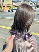 イーズヒュウ(ease HUE.)&nbsp;デザインカラー/裾カラーパープル