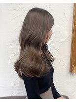 エル バイ ホーム(L by HOME)&nbsp;モカベージュ  まろやかヘア　チョコレートカラー　顔周りカット