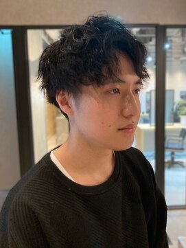 メンズサロン ブロック(Men's Salon bloc) アップバング　ツーブロック　ツイスパ　モテ髪　20代30代