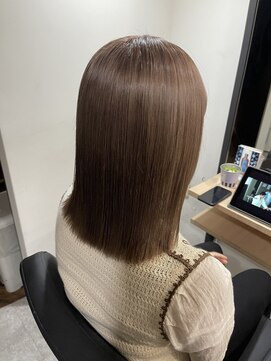 ラフ 難波店(LAFF) #セミディ#シアーカラー#ショートヘア#姫カット#ダークアッシュ