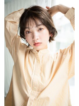 マグノリア オモテサンドウ(MAGNOLiA Omotesando) ラフなハネ感が可愛い♪アクティブ外ハネボブ・・・HINATA