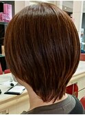 大人可愛いショートレイヤー/シルエット◎/春日部/30代40代50代