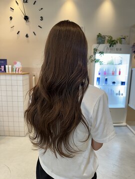 シダミノオ(sida MINOH) 【sida 池村】20代30代40代ロングウェーブヘア秋カラー