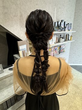 レガシーヘアーデザイン(Legacy hair design) 【Rio】☆編み下ろし×ツインアレンジ☆