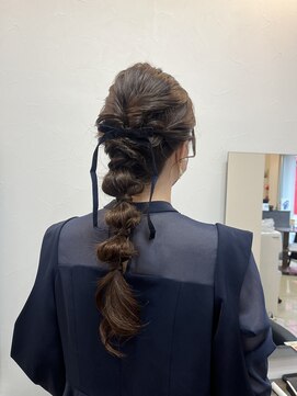 オーリーヘアー(Olliy hair) パーティーヘアセット/30代40代50代