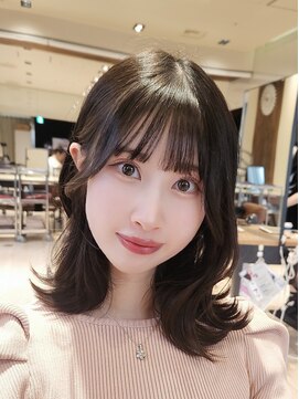 アフロート ギンザ(AFLOAT GINZA) 【Nanako。】くびれミディアム顔周りカット