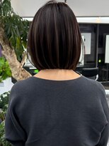 ゴカン バイ ジル ブラン 名古屋(Gokan by JIL BLAN)&nbsp;ハイライトバレイヤージュダブルカラーボブカット30代40代