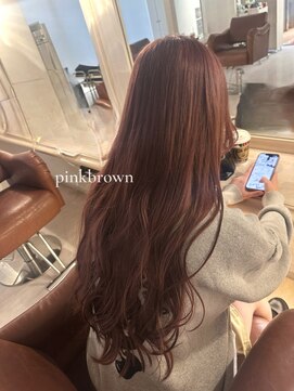 カロン バイ ジーナ 柏の葉キャンパス(Kalon by Zina) 柔らかくて女性らしい印象に「ピンクブラウン」カラー