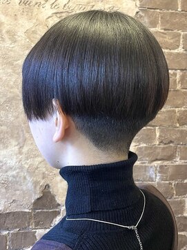 マギーヘア(magiy hair) magiyhair/下北沢/hide/クールショート×ネビージュ