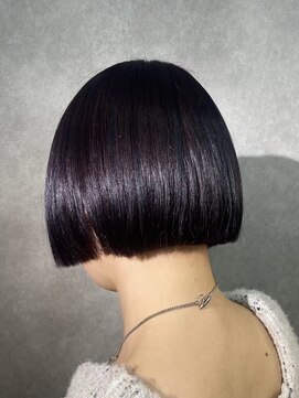 エクファ ヘア リゾート 大津 瀬田店(ex-fa hair resort) イメチェン/ホワイトブロンド/外ハネボブ/美髪/大津/瀬田