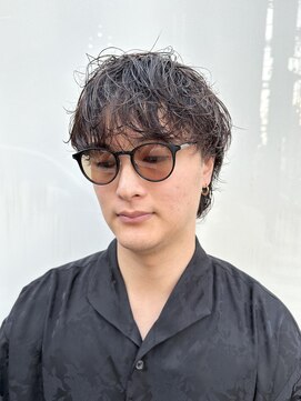 ロウ トウキョウ 八王子店(RAW TOKYO) シャドウパーマ　ホワイトメッシュ　ピンパーマ　八王子　彦哉