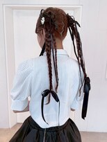 アルバム 銀座(ALBUM GINZA) ロングおくれ毛前髪カット美髪_ba552733