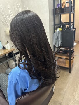 アルレン(Allen) チャコールブラウン【宇都宮/透明感カラー/髪質改善】