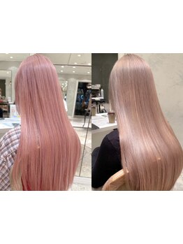 【ハイトーンで一気に垢抜け！】バロックが作るハイトーンなのに艶がある髪でワンランク上のスタイルに◎