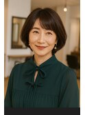 [ヘアークラフトサン] 大人女性おすすめ◎グラデーションボブ