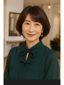 ヘアークラフト サン 住吉店 [ヘアークラフトサン] 大人女性おすすめ◎グラデーションボブ