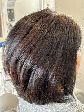 動きのあるボブ