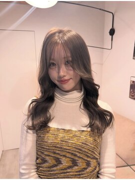 ラヴィズム 長岡店(LUVISM) ◎韓国ヘアー顔周りレイヤーダブルカラーおくれ毛前髪長岡/新潟