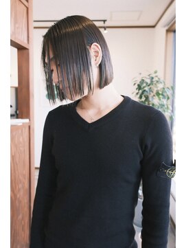 ロスカ(Loska) メンズボブ×髪質改善ストレート