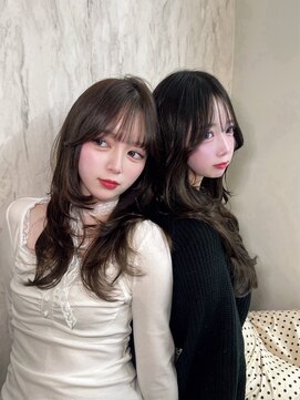 ロンドルピナス 小倉(Lond Lupinus) ミディアムレイヤーカット/似合わせカット/大人ガーリー/20代