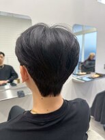 リコヘアー(LiCO HAIR)&nbsp;那覇/刈り上げセンターパート/波巻きツイストスパイラル