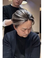カミュー 高岳(CAMUE) 大人の立体感バレイヤージュ×グレージュショート