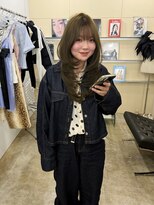 ウニュ(uninu)&nbsp;レイヤーカット オリーブベージュ
