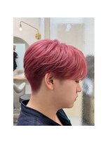 シアアルン 新小岩店(SHEER alun)&nbsp;ベイビーピンク×センターパート【新小岩】