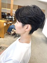 ヌークバイラヴェスト 四日市(neuk by lovest)&nbsp;【neuk服部】リバースセンターパートカルマニュアンスパーマ
