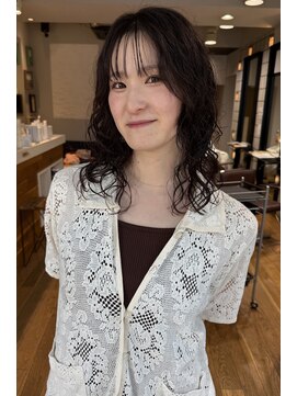 クリアー オブ ヘアー 藤が丘店(clear OF HAIR) コテ巻き風パーマ