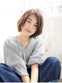 ナチュラルレイヤーボブ☆OCEANSぴー横浜