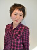 無造作ショートヘア