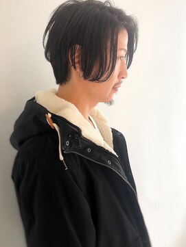 エル セルカ 高田馬場(el CERCA) [高田馬場新宿池袋]メンズミディアム×前下がりで大人カッコイイ