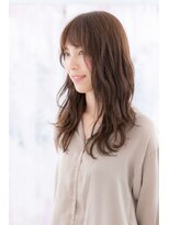 ミック ヘアアンドビューティー 大山店(miq  Hair&Beauty)&nbsp;無造作カールでニュアンス感…オリーブグレージュこなれレディa