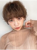 ハンサムマッシュショートカット