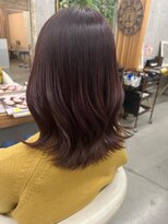 ユッカ エルア 武庫之荘南口(YUCCA elua) 【elua 長田】カシスブラウン_くびれミディ