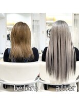 ヴォーグ(VOGUE) シールエクステ100枚で外国人風ホワイトシルバー×ローライト☆