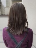 地毛風カラー × ブラウングレージュ