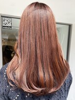 インビテーション(invitation)&nbsp;柔らかオレンジブラウン・イルミナカラー・コーラルピンク