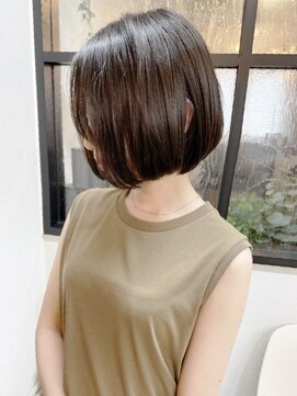 ニット 銀座(knit) 《knit銀座 佐野元気》20代30代40代ショートボブ丸み前下がり