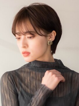 サーカス バイ ビュートリアム 青山(CIRCUS by BEAUTRIUM) マッシュショート20代30代40代大人可愛い暗髪うる艶髪青山表参道