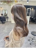 アッシュブラウン【@hair_mazda】