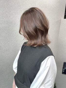 スラッシュ(SLASH) 髪質改善/グレージュ/透明感カラー/ナチュラル/