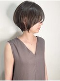 【morio池袋】似合わせヘア_大人ショート_ショートボブ