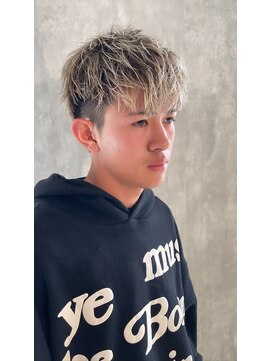 ザ オーダー(THE ORDER) ダブルカラーケアブリーチルーツカラーデザインメンズカット