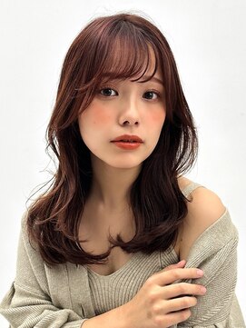 ラフィス ヘアールーチェ 樟葉店(La fith hair luce) 【La fith】チャコールグレージュ×韓国風ヘア