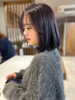 ジャンクス 千葉(junks)&nbsp;ラベンダー/グレー/ボブ