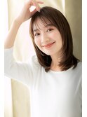 前下がりレイヤーカット美髪シルキーベージュZ戸頭20代30代40代