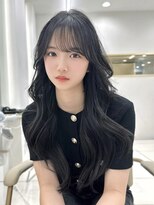 マウル 栄(MAEUL) ブルーブラック 韓国レイヤー